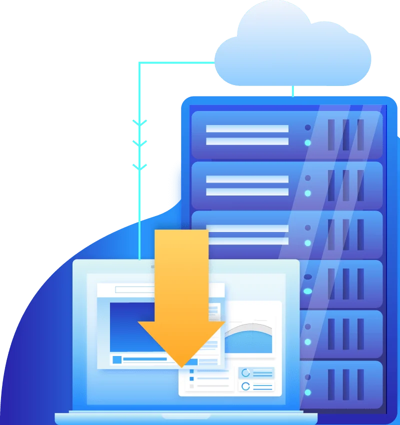 Hosting illustration